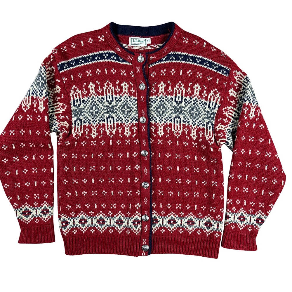 L.L. Bean Knitted Sweater Mens M